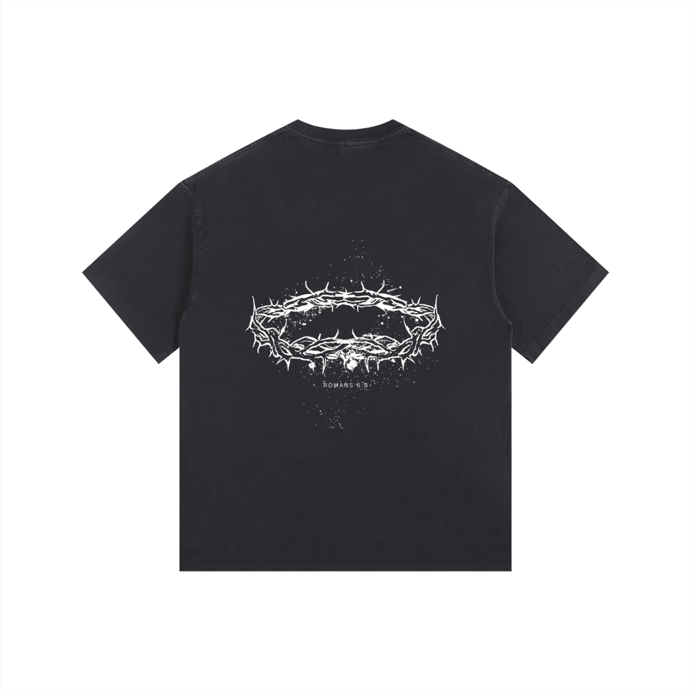 CROWN OF THORNS Vintage Oversized T-Shirt
