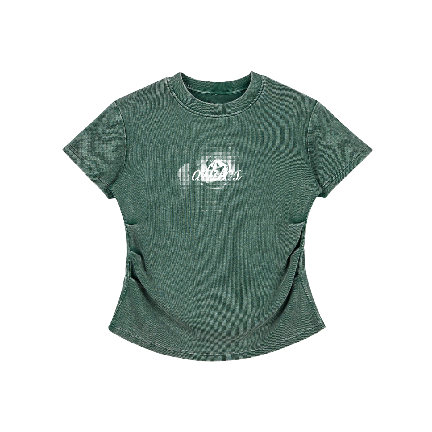 ATHLOS FLOWER Bodycon T-Shirt