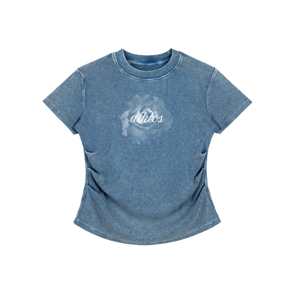 ATHLOS FLOWER Bodycon T-Shirt