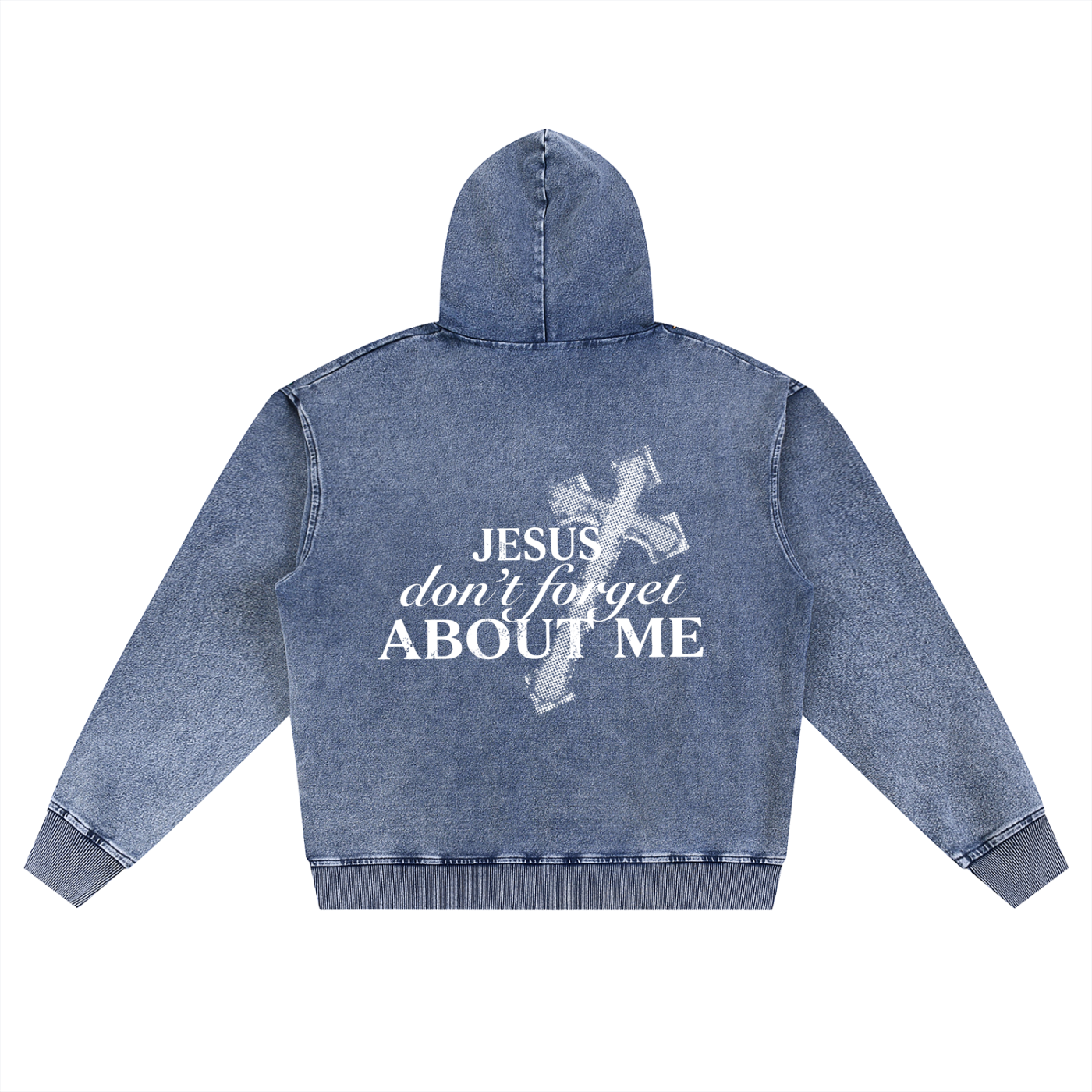 DONT FORGET ABOUT ME Zip-Up Hoodie