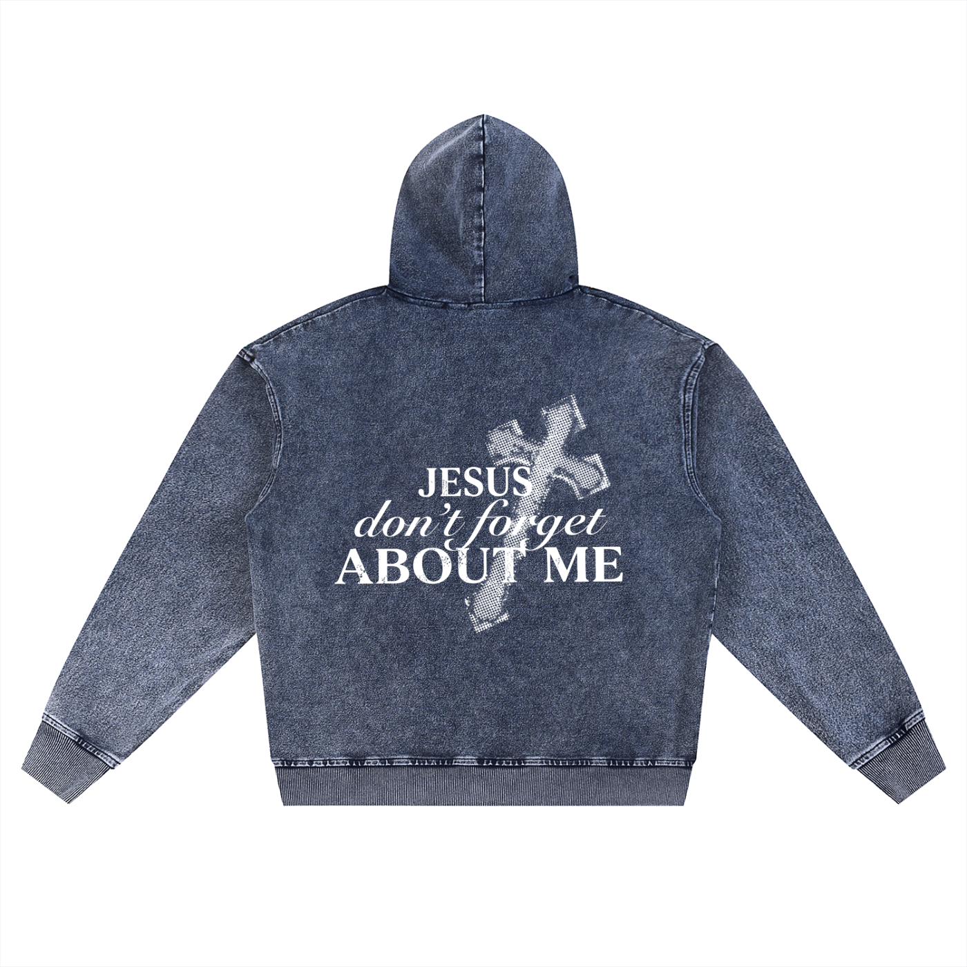 DONT FORGET ABOUT ME Zip-Up Hoodie