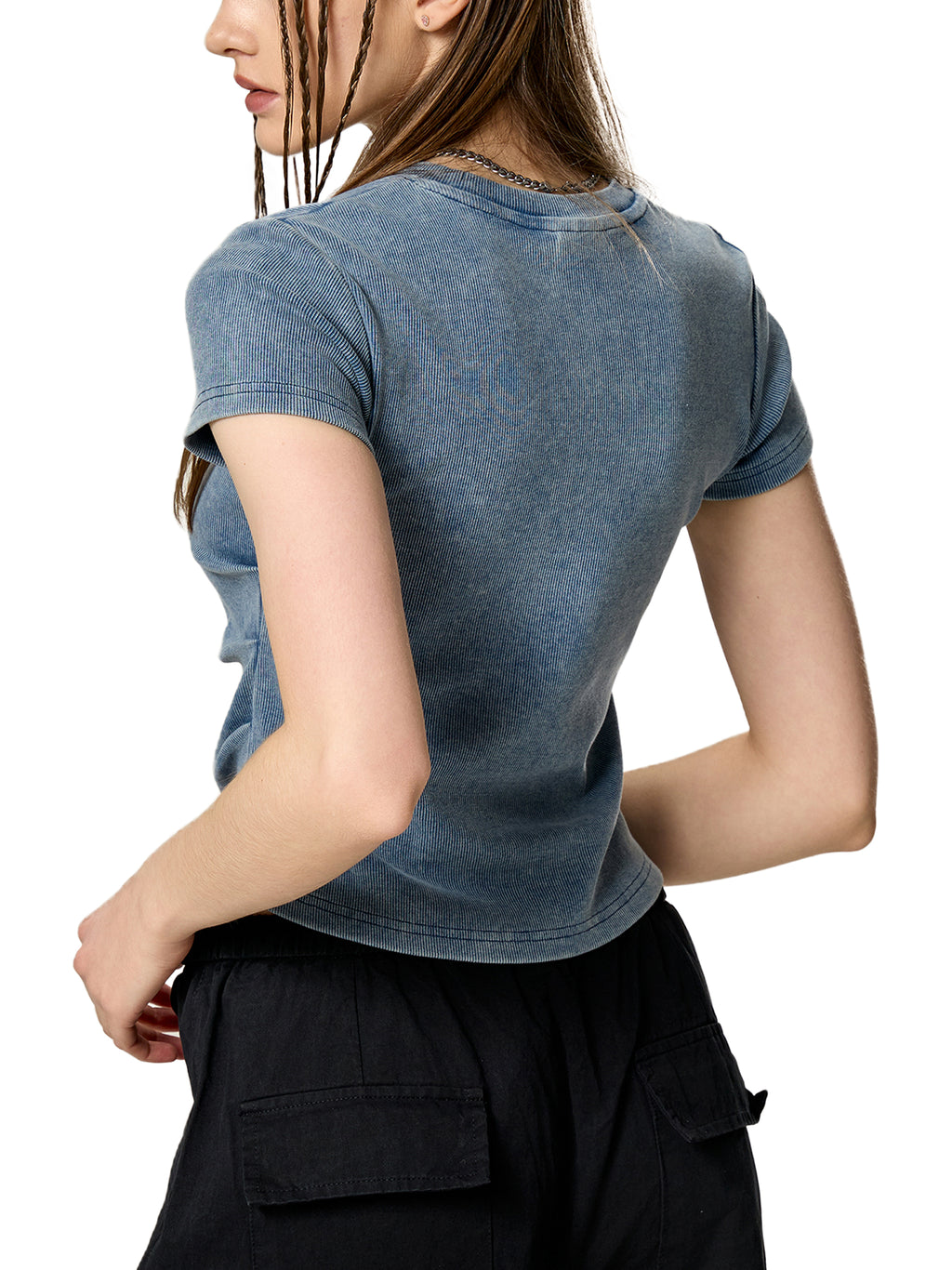 ATHLOS FLOWER Bodycon T-Shirt